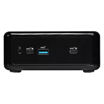 ASRock NUC BOX-1165G7 0,6L mini kompiuteris juodas i7-1165G7 4,7 GHz