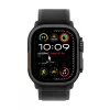 APPLE Watch Ultra 2 GPS + Cellular 49mm juodas titano korpusas su juoda Trail Loop apyranke - M/L