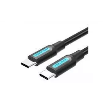 Laidas USB-C į USB-C / 1M Juodas Cosbf Vention