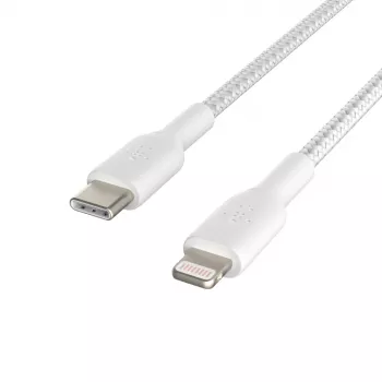 Lightning laidas Belkin CAA004BT2MWH 2 m baltas