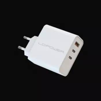 LC-Power LC-GAN-65 Universalus AC greitasis įkroviklis baltas