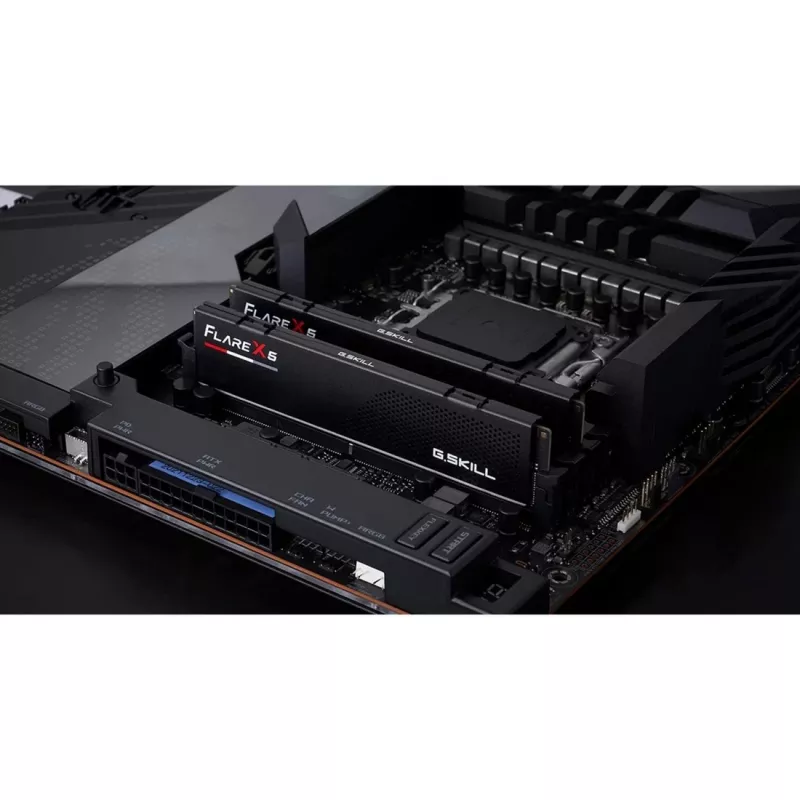 DIMM 64 GB DDR5-5600 (2x 32 GB) Dual-Kit, Arbeitsspeicher schwarz, F5-5600J3636D32GX2-FX5, Flare X5, AMD EXPO