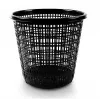 Šiukšlių dėžė 10 l, juoda, plastikinė