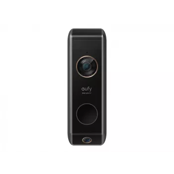 Eufy T8213G11 vaizdo durų skambutis su dviem kameromis, juodas, IP65, 2560x1920, 160°