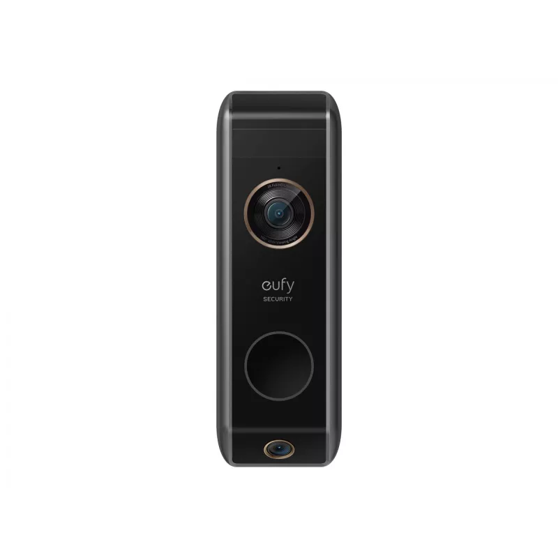 Eufy T8213G11 vaizdo durų skambutis su dviem kameromis, juodas, IP65, 2560x1920, 160°