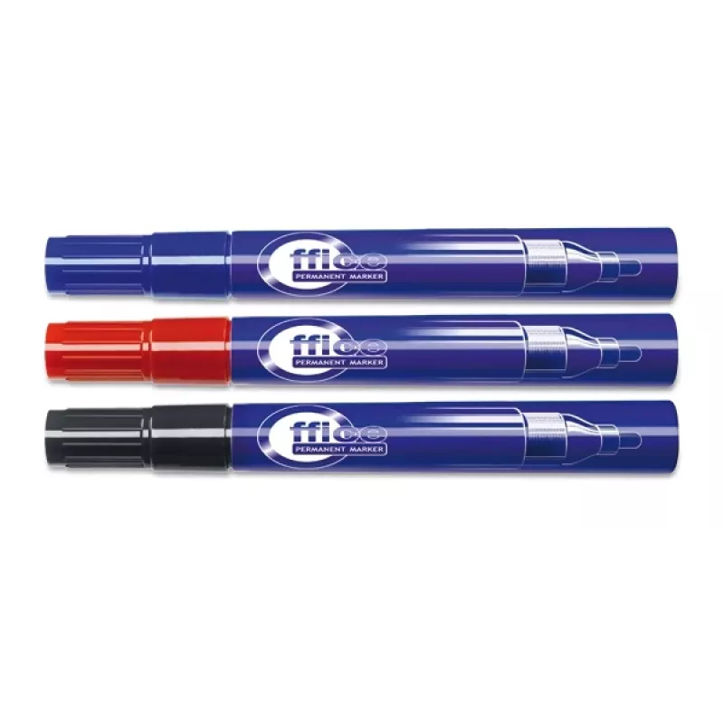 Permanent marker Forpus, 1-5 mm, Bullet tip, Black 1213-001