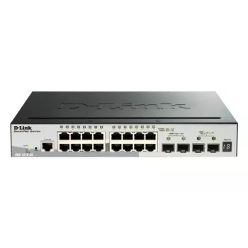 D-Link DGS-1510-52XMP/E 52 prievadų valdomas tinklo jungiklis su PoE ir 4 x 10G SFP+