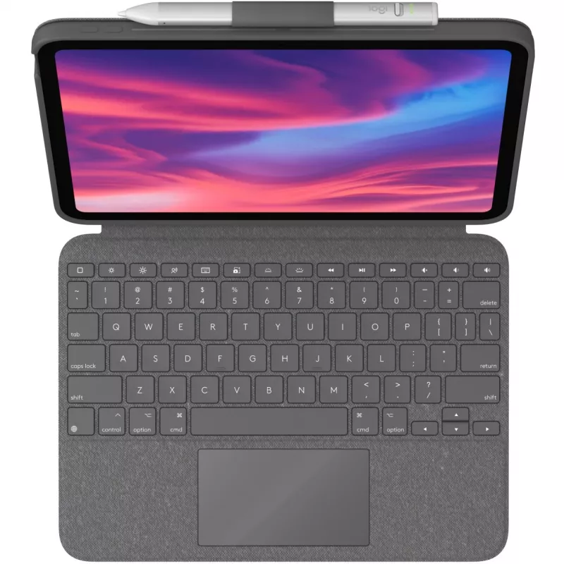 Logitech 920-011440 pilka – dėklas su klaviatūra iPad