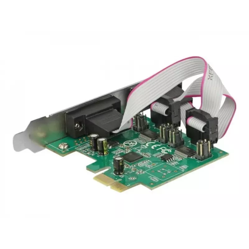 DeLOCK 89641 PCIe sąsajos plokštė su 2 RS-232 prievadais