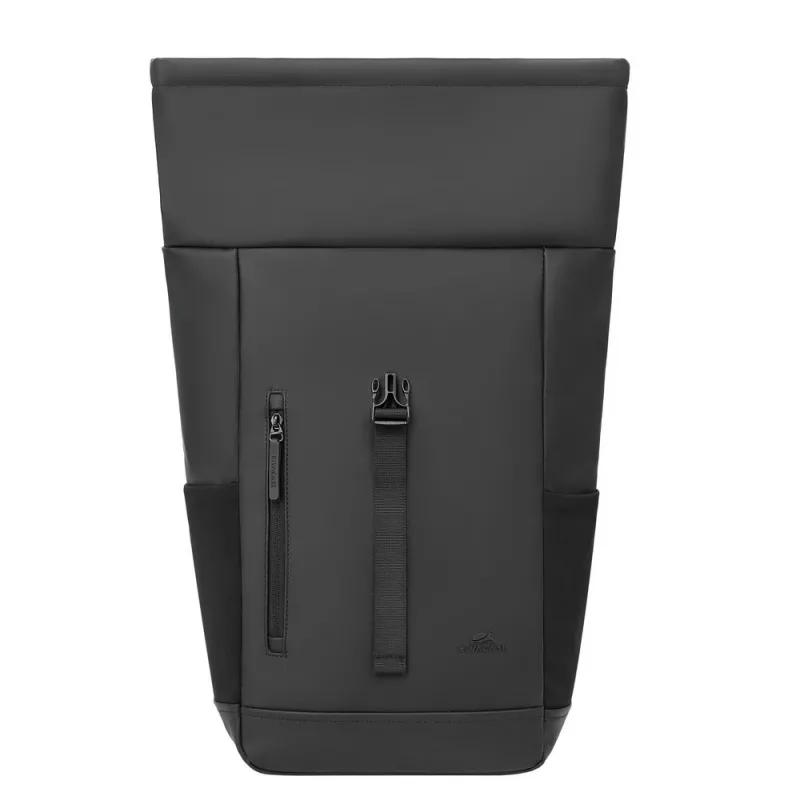 Kuprinė Rivacase 7826 Eden 14 ECO juoda roll-top, skirta 14 colių nešiojamiesiems kompiuteriams