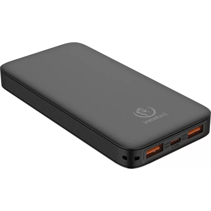 Powerbank Rebeltec P10 LCDPD 10 000 mAh su žibintuvėliu