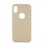 Dėklas Tellur Slim Synthetic Leather iPhone X/XS – Auksinis, plonas apsauginis dėklas