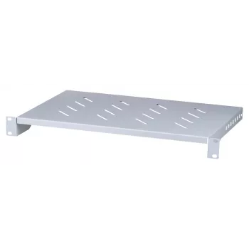 Rack lentyna LANBERG AK-1004-S — 1U 19 colių pilka