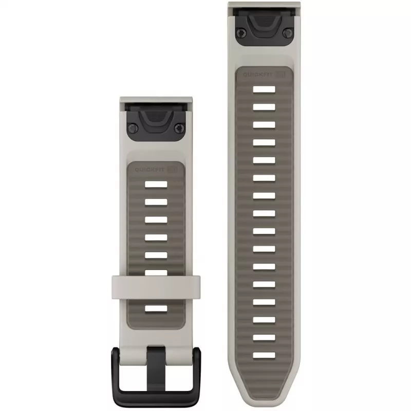 Garmin Quickfit dirželis, pilkas, smėlio spalvos, tinka Approach S70 (42 mm) ir D2 Delta S