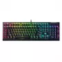 Razer BlackWidow V4 X mechaninė žaidimų klaviatūra, geltoni jungikliai, JAV išdėstymas, laidas, juoda