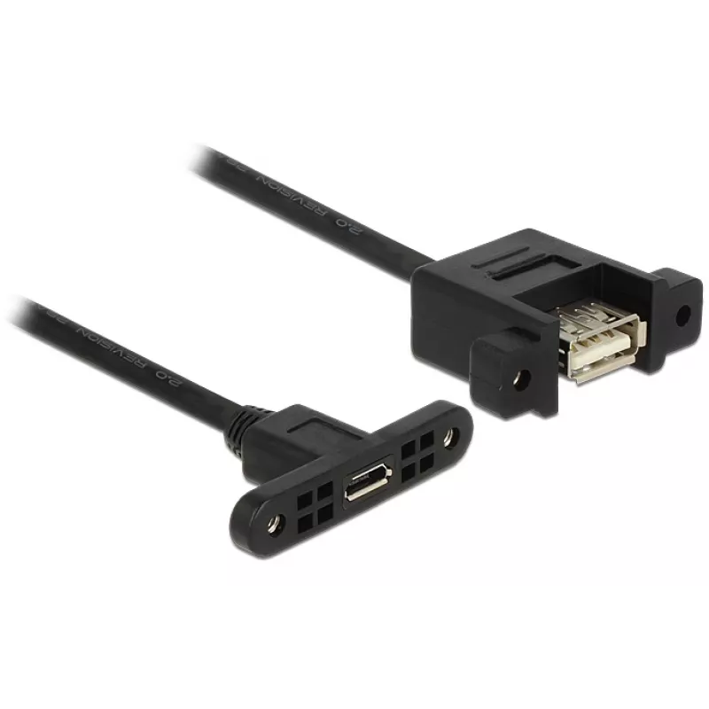 USB laidas Micro-USB B USB A DeLOCK 85109 0,25 m