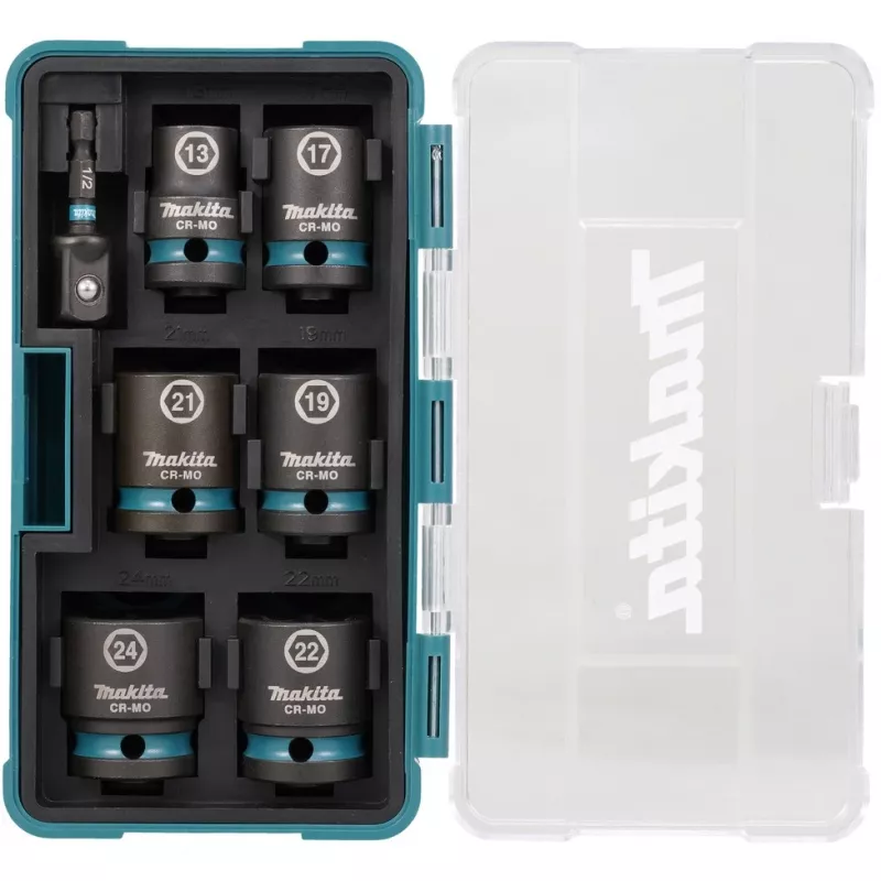 Makita E-16592 smūginių antgalių rinkinys Juoda, Žalsvai mėlyna