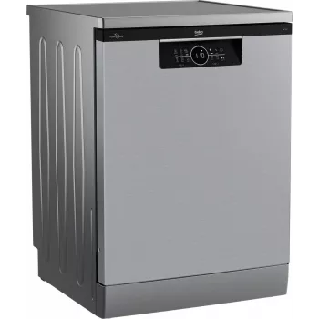 Indaplovė BEKO BDFN26531X — laisvai pastatoma 60 cm, 15 komplektų, 46 dB, nerūdijančio plieno, LED lietimui jautrus ekranas
