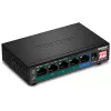 TRENDNET 5 prievadų Gigabit PoE+ perjungiklis 60W