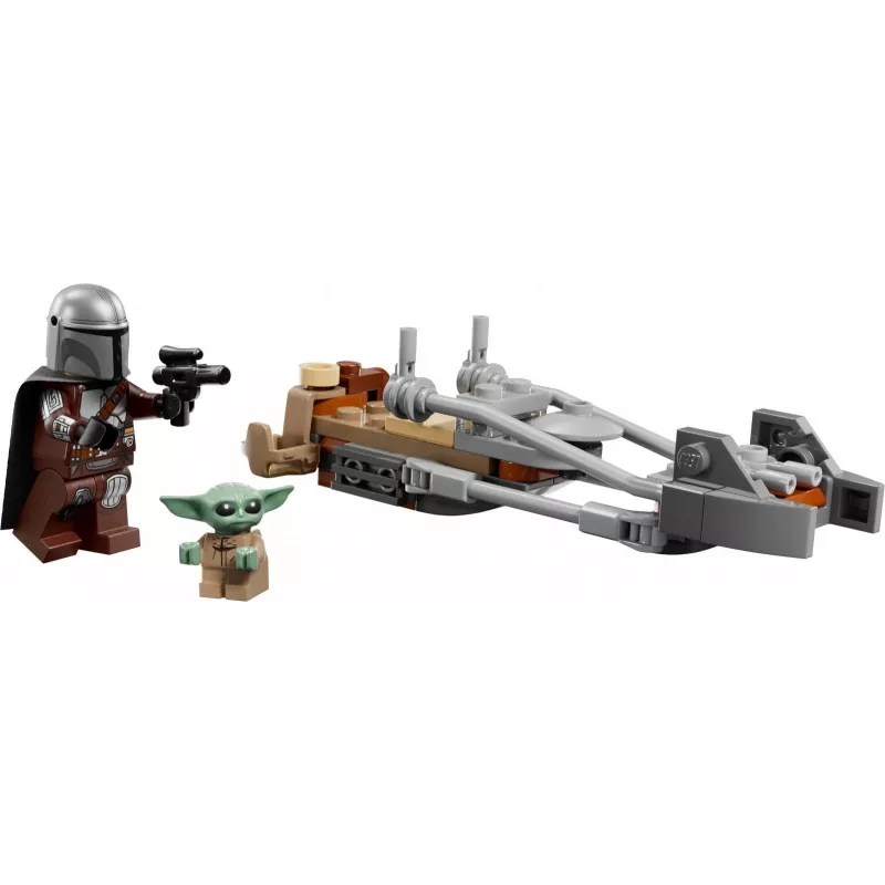 LEGO STAR WARS 75436 Mandaloriečio ir Grogaus greitaeigis motociklas