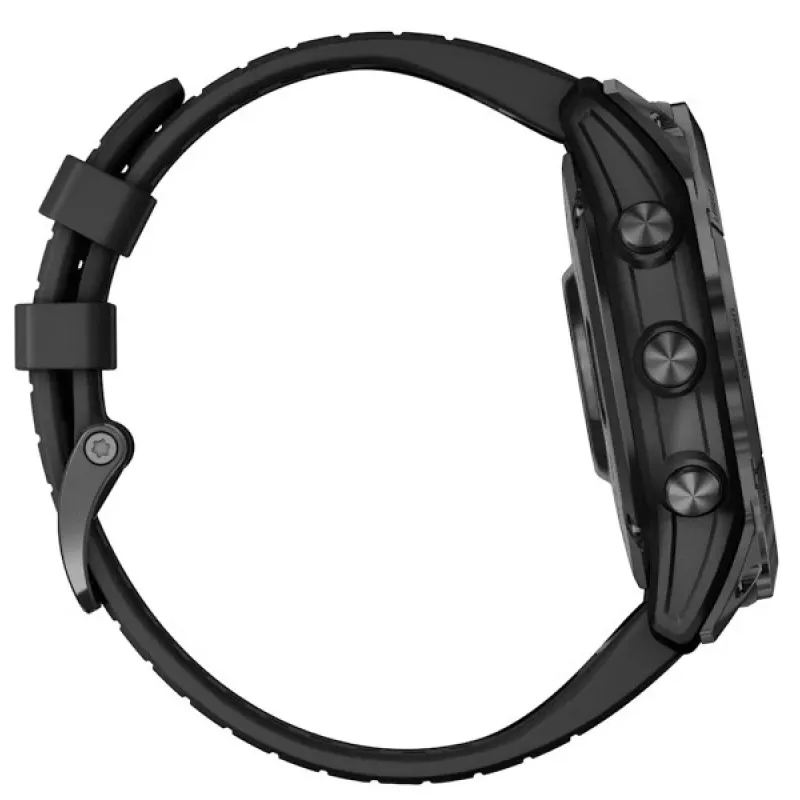 Išmanusis laikrodis GARMIN fēnix 7X Pro 51 mm, 1,4 colio (3,56 cm) MIP 280×280, liečiamas ekranas, Wi‑Fi, GPS, 32 GB, juodas