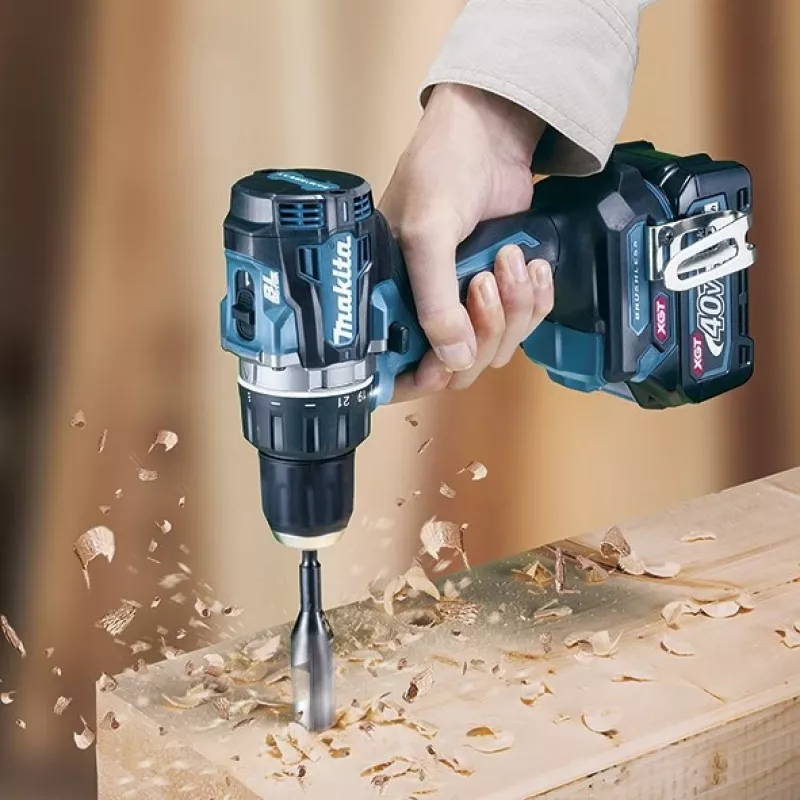 Makita DF002GZ - Gręžtuvas-suktuvas - Belaidis - 2 greičiai - Raktinis griebtuvas 13 mm - 64 N·m - 164 mm - be akumuliatoriaus - 40 V