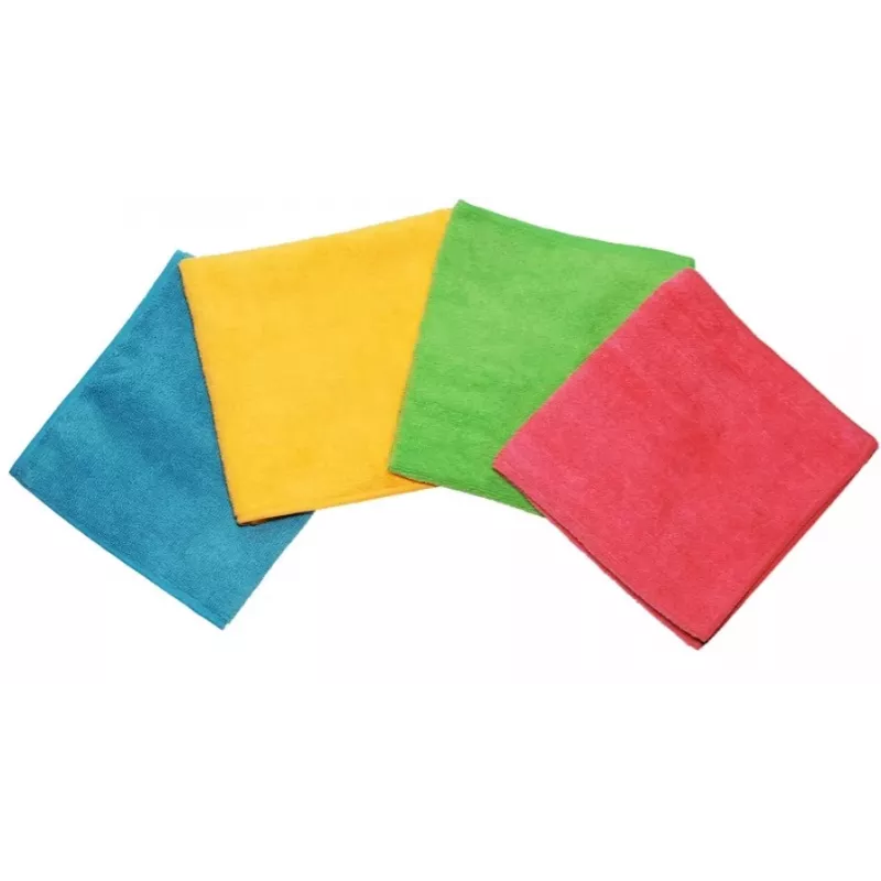 Valymo šluostė Vileda Microfibre Cloth Spalvota ypač didelė 4 vnt
