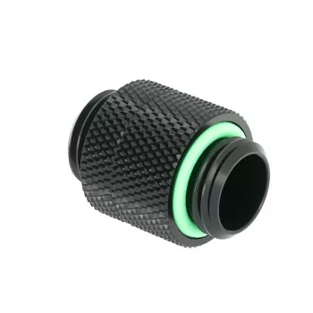 Barrow adapteris tiesus G1/4 colio vyras į vyrą 14 mm sukamasis juodas TBX2D-02 b