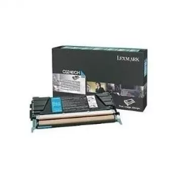 Lexmark Toner C5240CH – Cian – Išeiga 5000 puslapių (C5240CH)