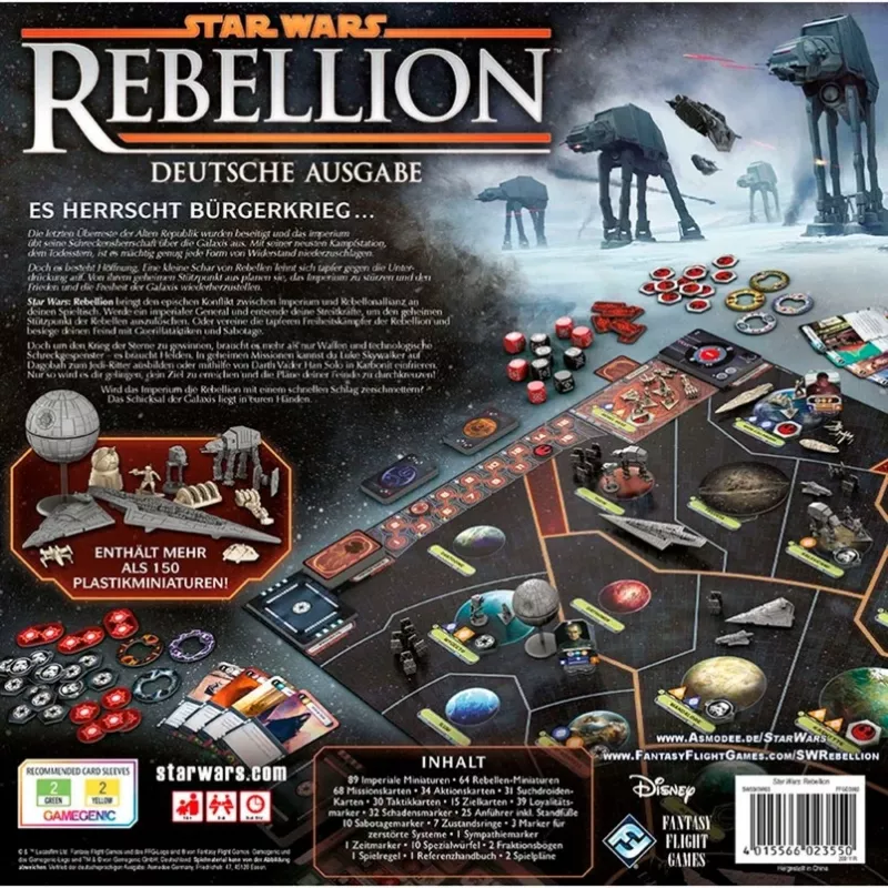 Stalo žaidimas „Star Wars Rebellion“ šeimai