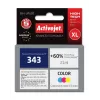 Activejet AH-343R rašalas (atitikmuo HP 343 C8766EE; Premium; 21 ml; spalvotas)