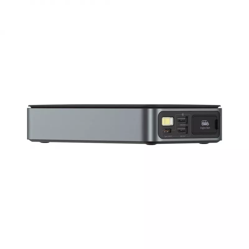 Powerbank / Užvedimo starteris Baseus Pro+ automobilinis užvedimo starteris, 12000mAh, 1200A, USB (Juoda)