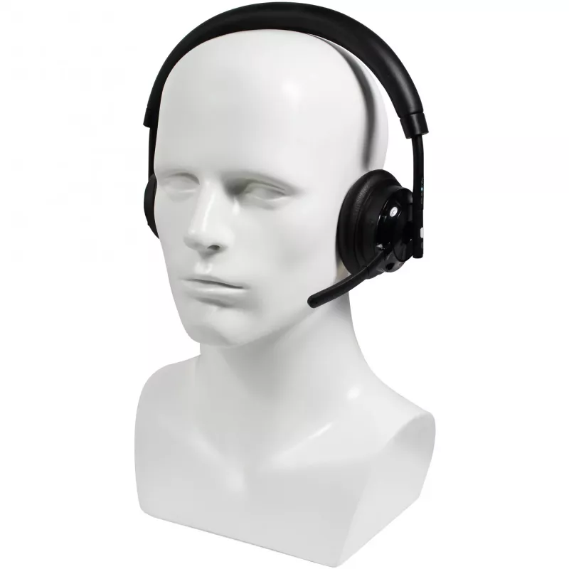 Belaidė ausinė Plusonic W320 Dual DECT Stereo – DECT stereo ausinė su dviejų bazių palaikymu