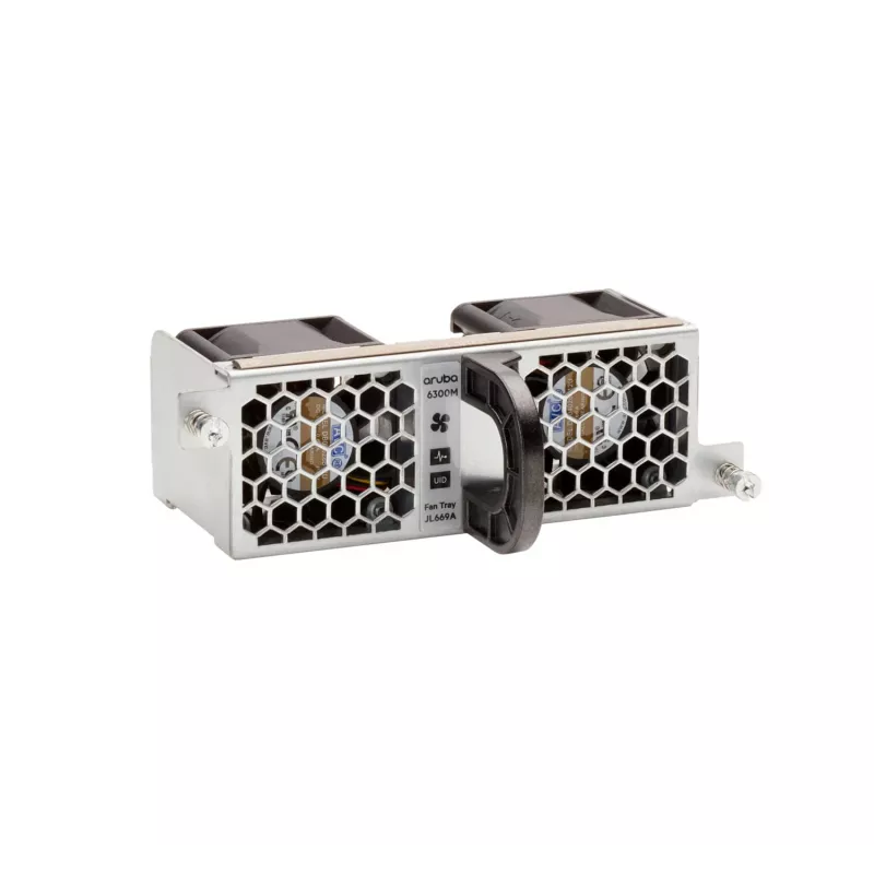 Ventiliatoriaus blokas HPE JL669B tinklo jungiklio komponentas 107 mm plotis 51 mm gylis 41 mm aukštis