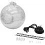 Veidrodinis rutulys Eurolite 30cm su MD-1515 varikliu Daugiaspalvis