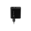 Įkroviklis NATEC NUC-2145, 65W, USB-C PD 3.0 + QC 3.0, 2x USB, 110–240V, juodas