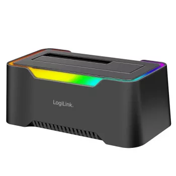 LogiLink Quickport USB 3.2 1 prievado HDD dokavimo stotelė 2,5/3,5 SATA (QP0035)