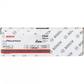 Bosch 2 608 607 974 šlifavimo priedas 50 vnt.