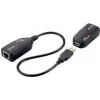 LogiLink UA0207 USB 2.0 Cat5 prailgintuvų rinkinys, juodas