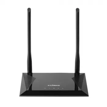 Belaidis maršrutizatorius Edimax N300, Fast Ethernet, vieno dažnio (2,4 GHz), juodas