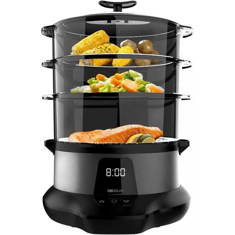 Garinis puodas Cecotec Vapovita 3000 Pro, 1000 W, 3 krepšeliai