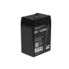 UPS baterija Green Cell AGM15, 6 V, 4 Ah, sandarus švino rūgšties akumuliatorius (VRLA), juoda, 680 g