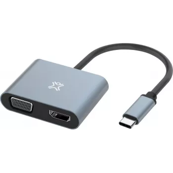 XtremeMac Type-C į HDMI ir VGA adapteris (XWH-ACVH-13)