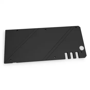 Galinė plokštė EK Water Blocks Aliuminė Juoda