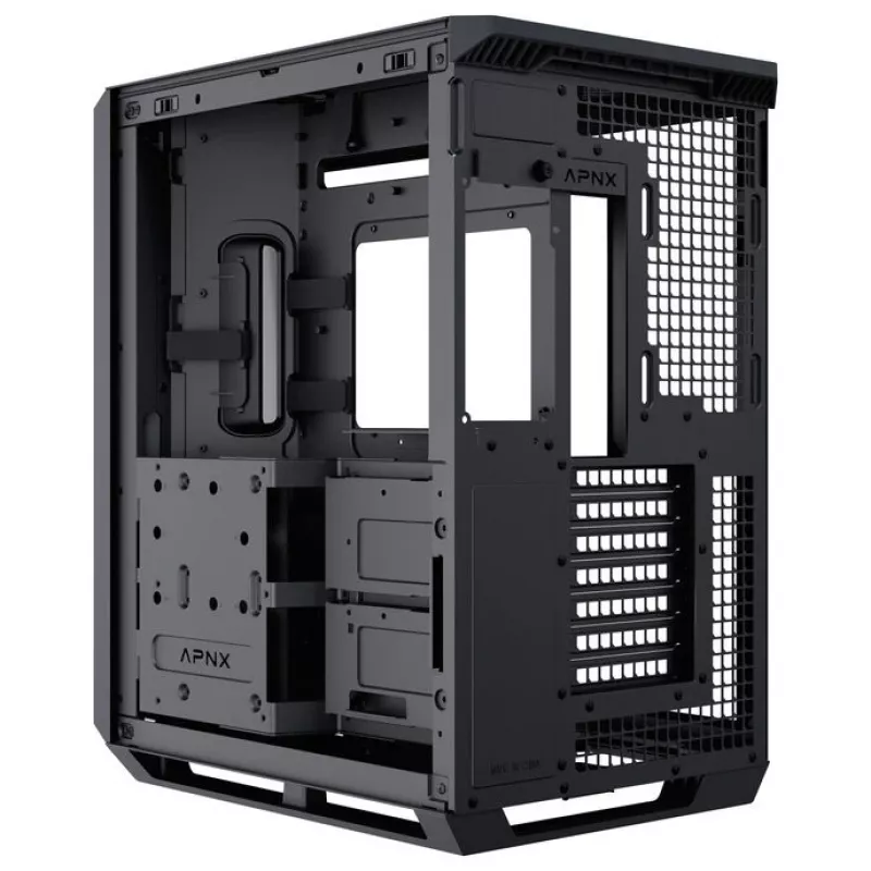 APNX V1-BK-v1 Midi Tower Juoda