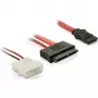 DeLOCK Serial ATA adapteris, SATA (22 kontaktų) į 16 kontaktų Micro SATA (61695)