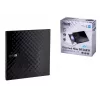 Išorinis DVD±RW optinis įrenginys ASUS SDRW-08D2S-U Lite, USB 2.0, juodas, 24x CD / 8x DVD, 142×142×20 mm
