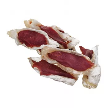 PETITTO Kiškio ausis su anties įdaru šunų skanėstai 500 g