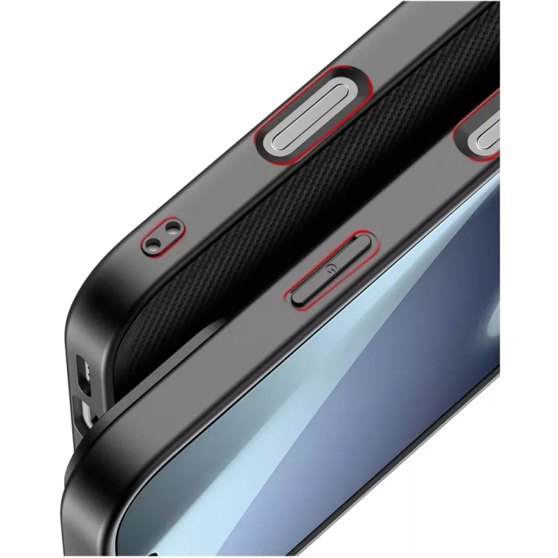 Nevox StyleShell NYLO 2528 dėklas iPhone 17 Pro, juodas