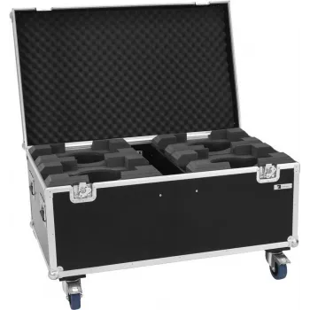 Judantis šviestuvas Roadinger TMH-X7 — 4× LED, patvari konstrukcija, tinkama flightcase